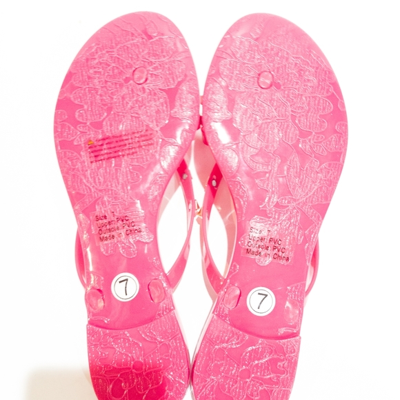 Olivia Miller Valtos Jelly Sandals-7 - Picture 7 of 7